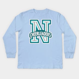 Nicaragua Cheerleader Kids Long Sleeve T-Shirt